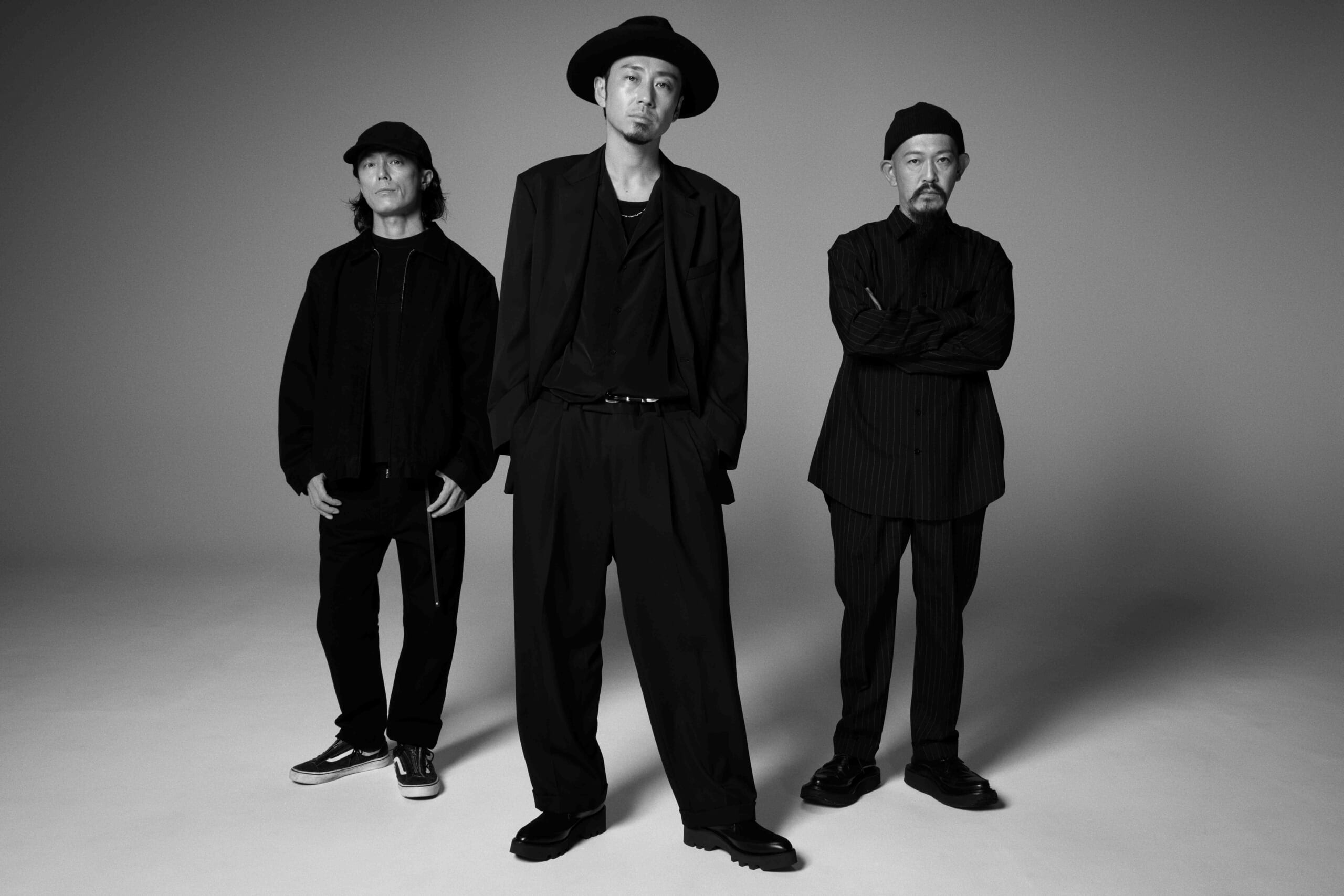 ACIDMANのメンバー3人